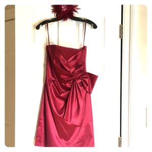 Magenta Cocktail Dress
